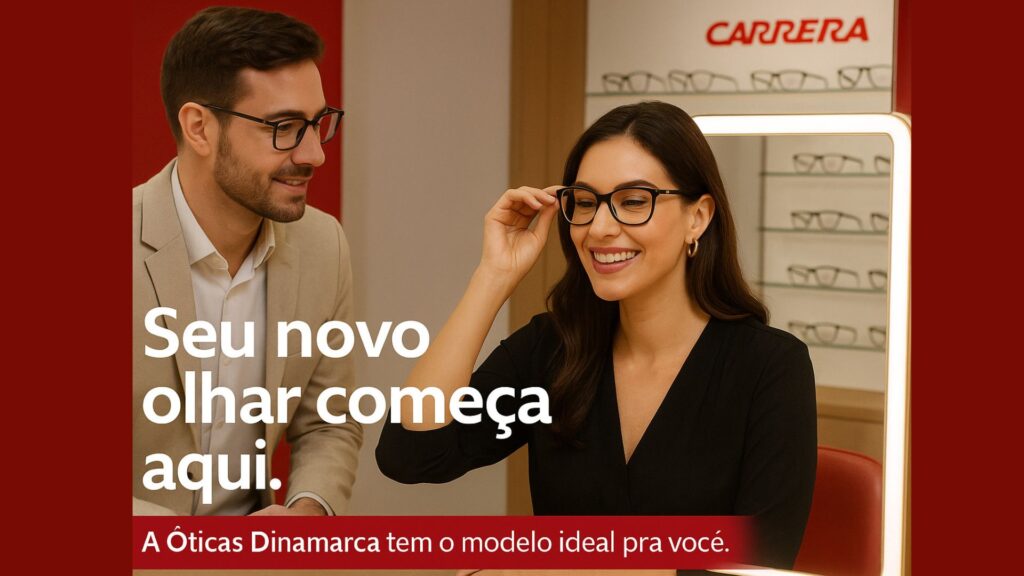 ESCOLHA SEU ÓCULOS NA ÓTICA EM GOIÂNIA