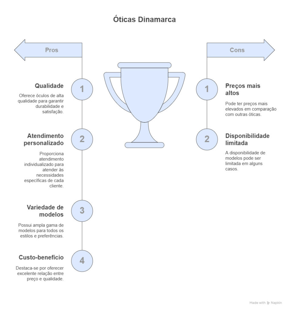 MELHOR CUSTO-BENEFÍCIO EM ÓCULOS DE GRAU ÓTICAS DINAMARCA
