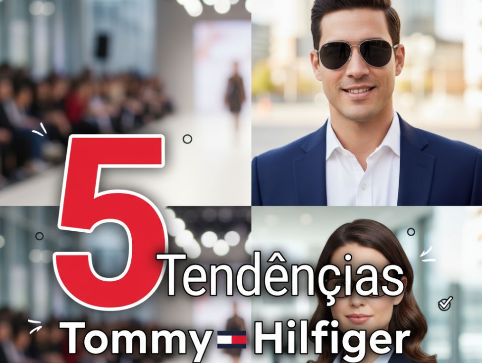 5 TENDÊNCIAS TOMMY HILFIGER