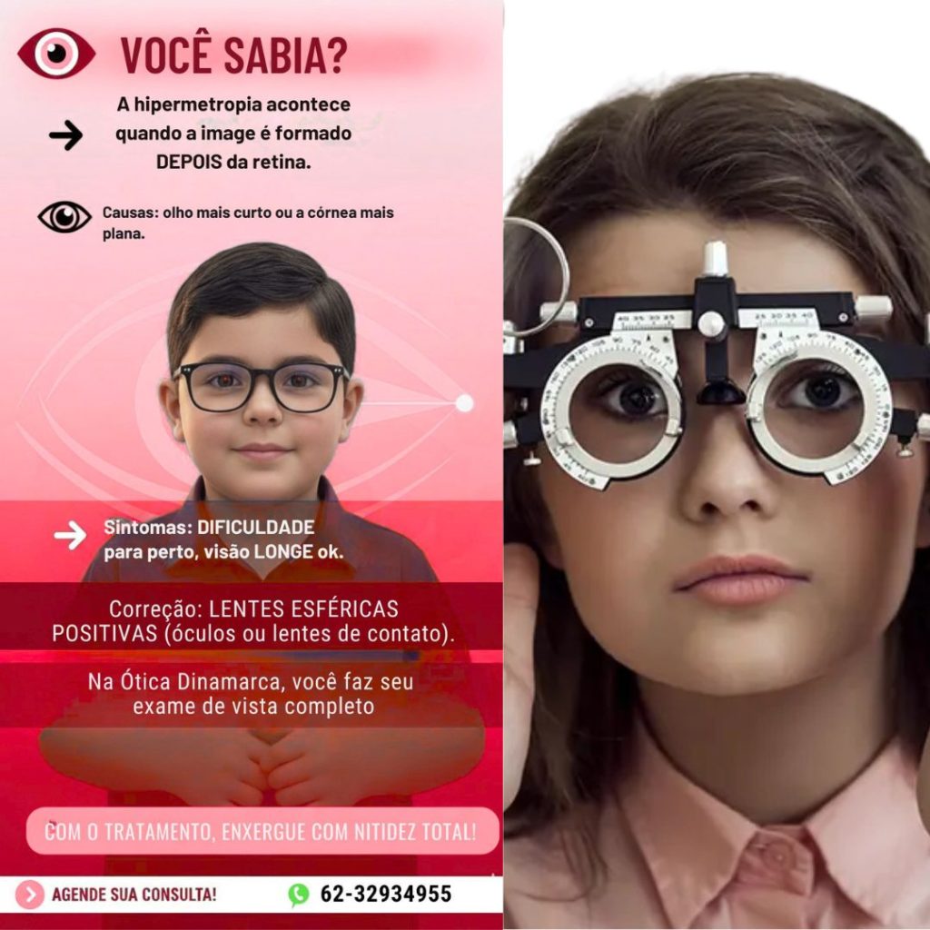 HIPERMETROPIA TEM CORREÇÃO