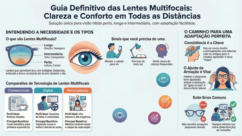 LENTES MULTIFOCAIS LENTES MULTIFOCAIS
