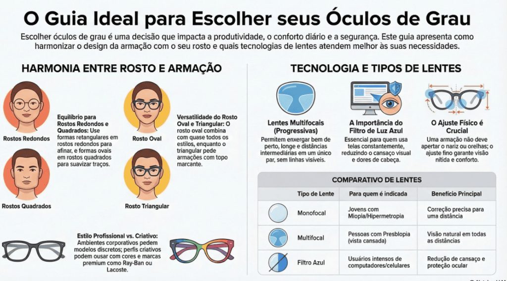 Óculos De Grau