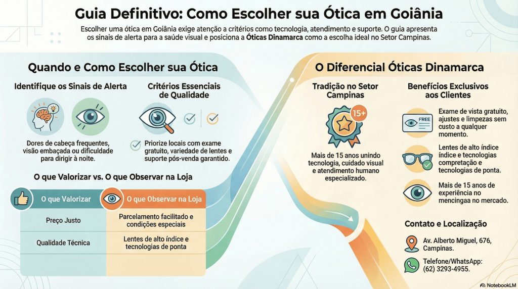Ótica em Goiânia Como Escolher a Melhor para Você